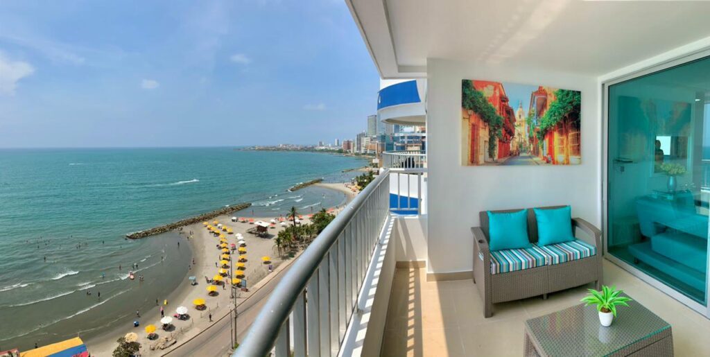 Apartamentos por dias en Cartagena Edificio Palmetto Uno